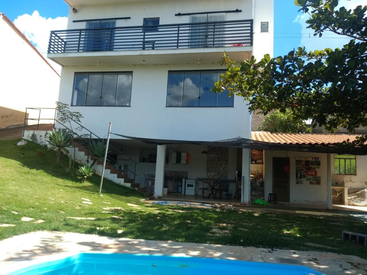 Casa Com Piscina Fundo Pra Represa E Ar Condicionado Casinhabrancadevaranda Ijaci Exterior photo