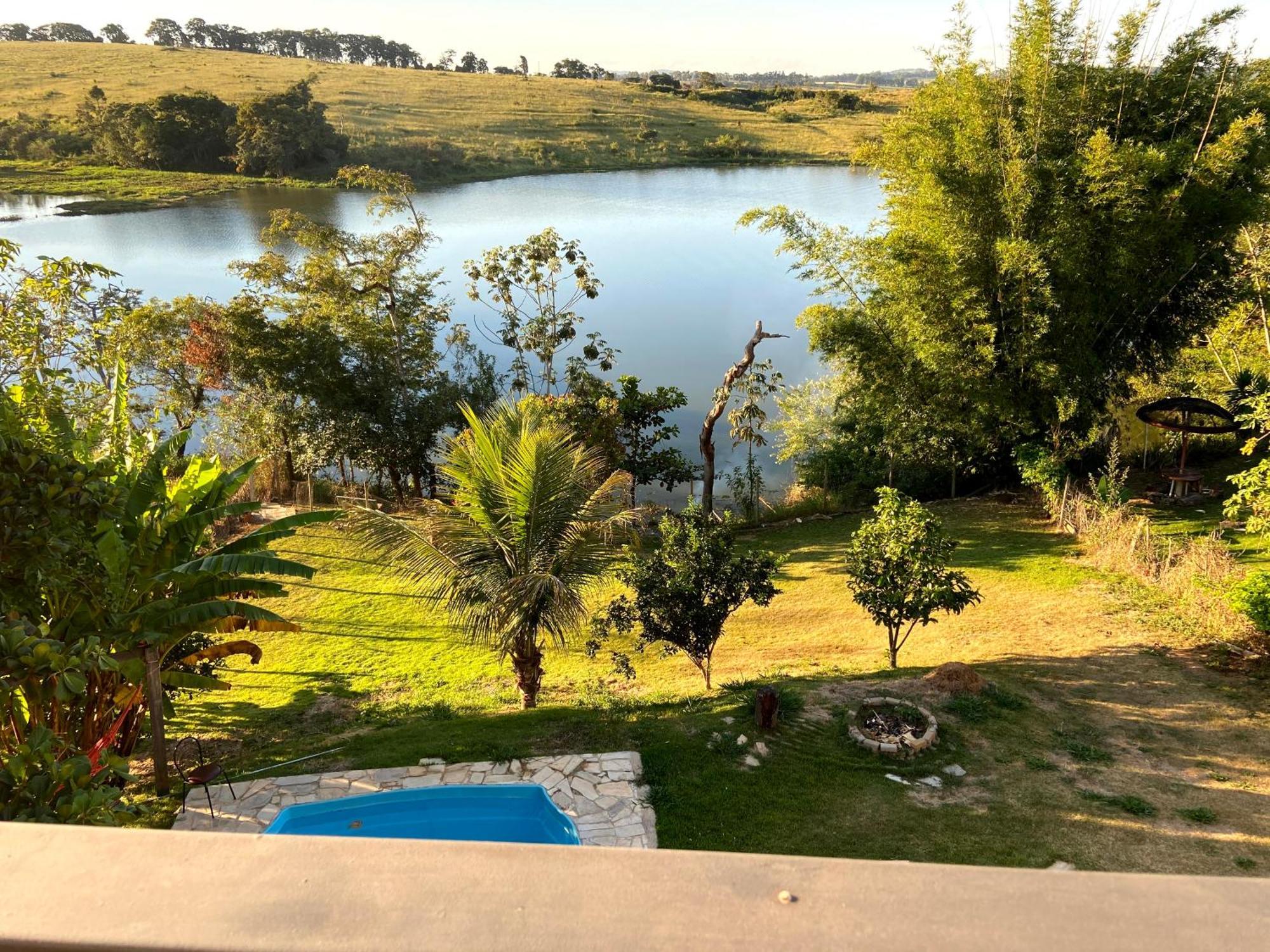 Casa Com Piscina Fundo Pra Represa E Ar Condicionado Casinhabrancadevaranda Ijaci Exterior photo